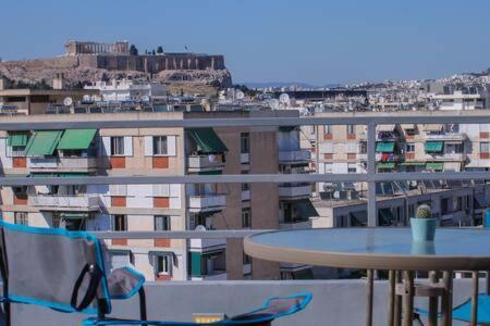 Studio With Private Terrace And View Of Acropolis! Atenas Exterior foto